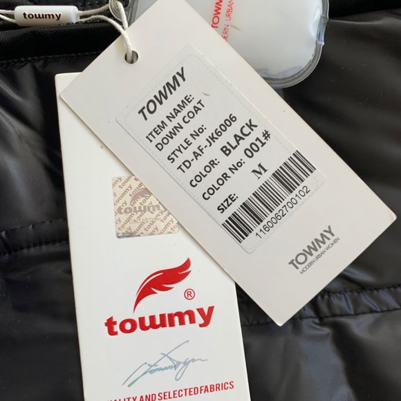 BLACK DOWN  WINTER COAT - M/S - Picture 11 of 16